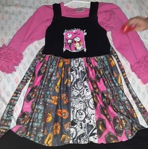 Nightmare Before Christmas dress with shirt